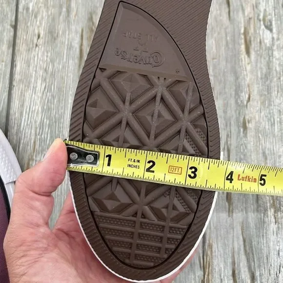 Chuck Taylor All Star EVA Lift Platform Feline Florals Sneakers Shoes Size 8 - Picture 10 of 11